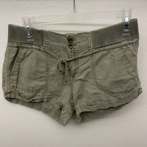 Olive shorts